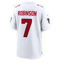 Punc A.Falcons #7 Bijan Robinson White Game Stitched Jerseys