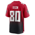 Punc A.Falcons #80 Andre Rison Player Red Home Game Stitched Jerseys