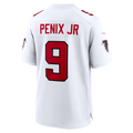 Punc A.Falcons #9 Michael Penix Jr. White Game Stitched Jerseys