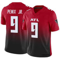 Punc A.Falcons #9 Michael Penix Jr. Player Red Vapor F.U.S.E. Limited Stitched Jerseys