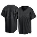 Punc Athletics #21 Tyler Soderstrom Player Black Replica Pitch Fashion Stitched Jersey