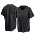 Punc Athletics #5 Jacob Wilson Black Replica Pitch Fashion T shirt Stitched Jersey