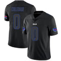 Punc B.Bills #0 Keon Coleman Player Black Impact Limited Home Game Stitched Jerseys