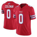 Punc B.Bills #0 Keon Coleman Player Red Vapor Untouchable Limited Stitched Jerseys