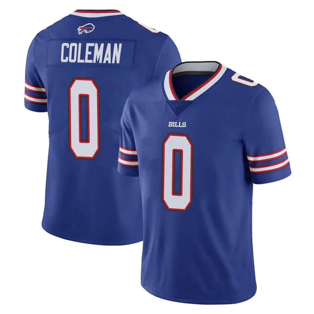 Punc B.Bills #0 Keon Coleman Player Royal Vapor Untouchable Limited Stitched Jerseys