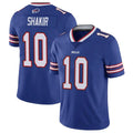 Punc B.Bills #10 Khalil Shakir Player Royal Vapor Untouchable Limited Stitched Jerseys