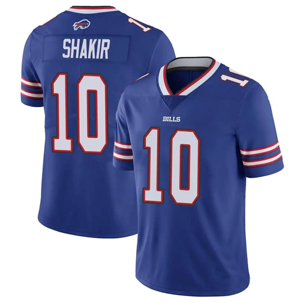 Punc B.Bills #10 Khalil Shakir Player Royal Vapor Untouchable Limited Stitched Jerseys