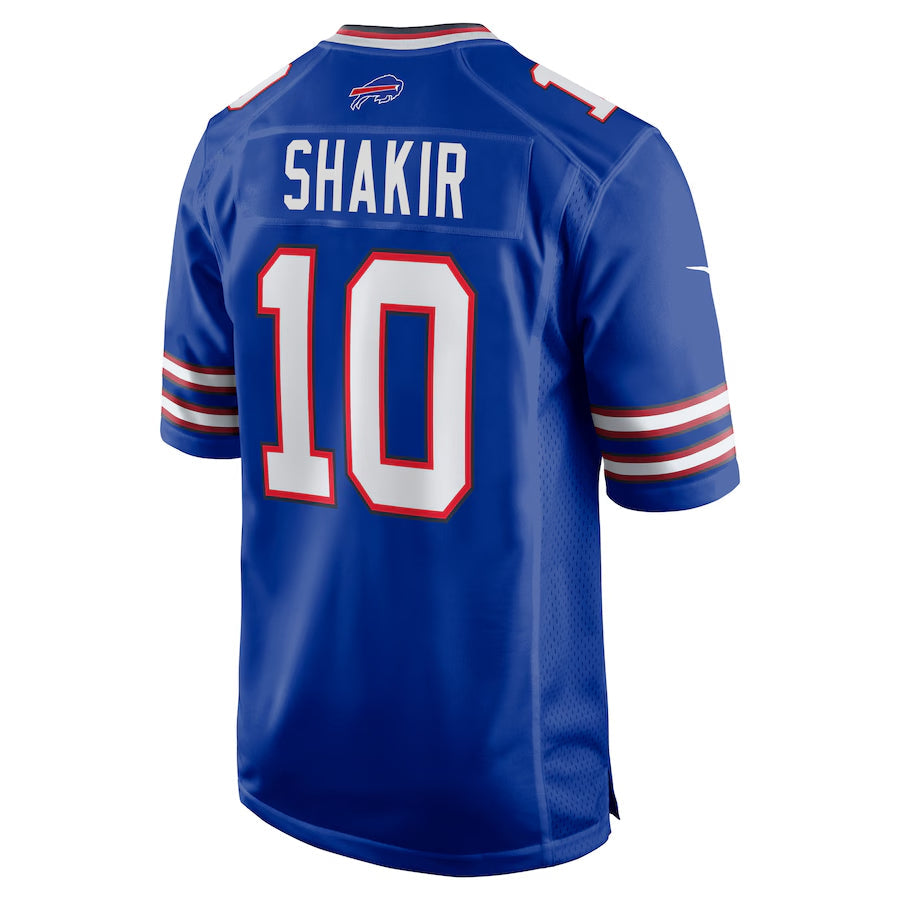 Punc B.Bills #10 Khalil Shakir Player Royal Game  Stitched Jerseys