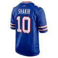 Punc B.Bills #10 Khalil Shakir Player Royal Game  Stitched Jerseys