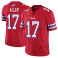 Punc B.Bills #17 Josh Allen Player Red Vapor Untouchable Limited Home Game Stitched Jerseys