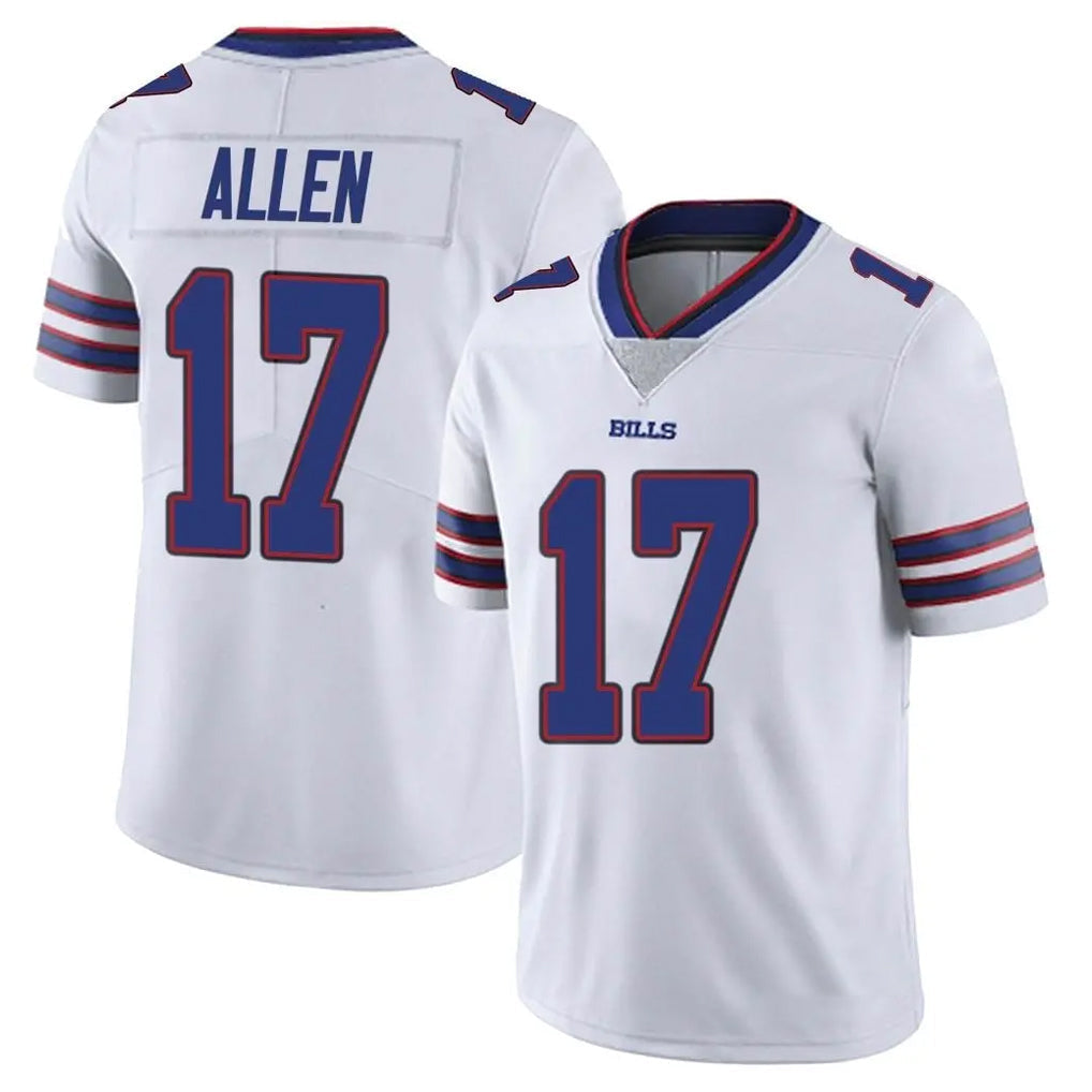Punc B.Bills #17 Josh Allen Player White Vapor Untouchable Limited Stitched Jerseys
