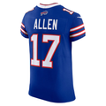 Punc B.Bills #17 Josh Allen Royal Team Vapor F.U.S.E. Elite Stitched Jerseys