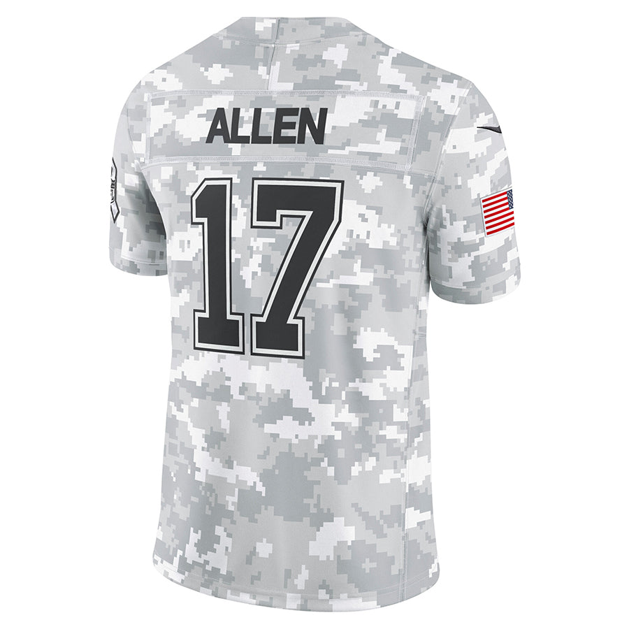 Punc B.Bills #17 Josh Allen Player Arctic Camo Salute to Service Limited Stitched Jerseys