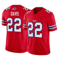Punc B.Bills #22 Ray Davis Player Red Vapor F.U.S.E. Limited Stitched Jerseys