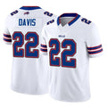 Punc B.Bills #22 Ray Davis Player White Vapor F.U.S.E. Limited Stitched Jerseys