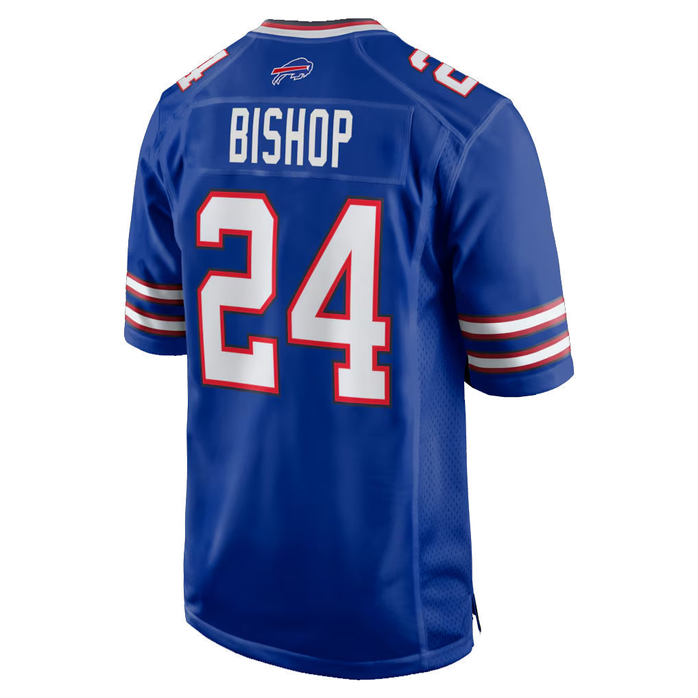 Punc B.Bills #24 Cole Bishop Player Royal Home Game Stitched Jerseys