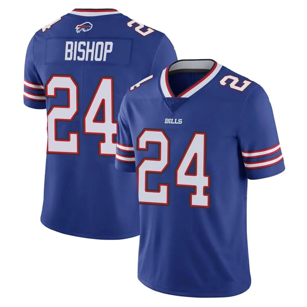 Punc B.Bills #24 Cole Bishop Player Royal Vapor Untouchable Limited Stitched Jerseys
