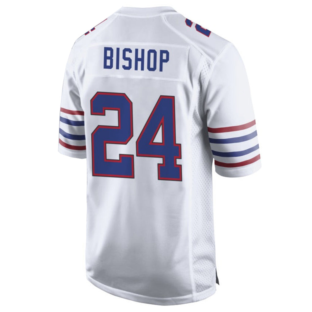 Punc B.Bills #24 Cole Bishop Player White Alternate Limited Home Game Stitched Jerseys