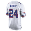 Punc B.Bills #24 Cole Bishop Player White Alternate Limited Home Game Stitched Jerseys