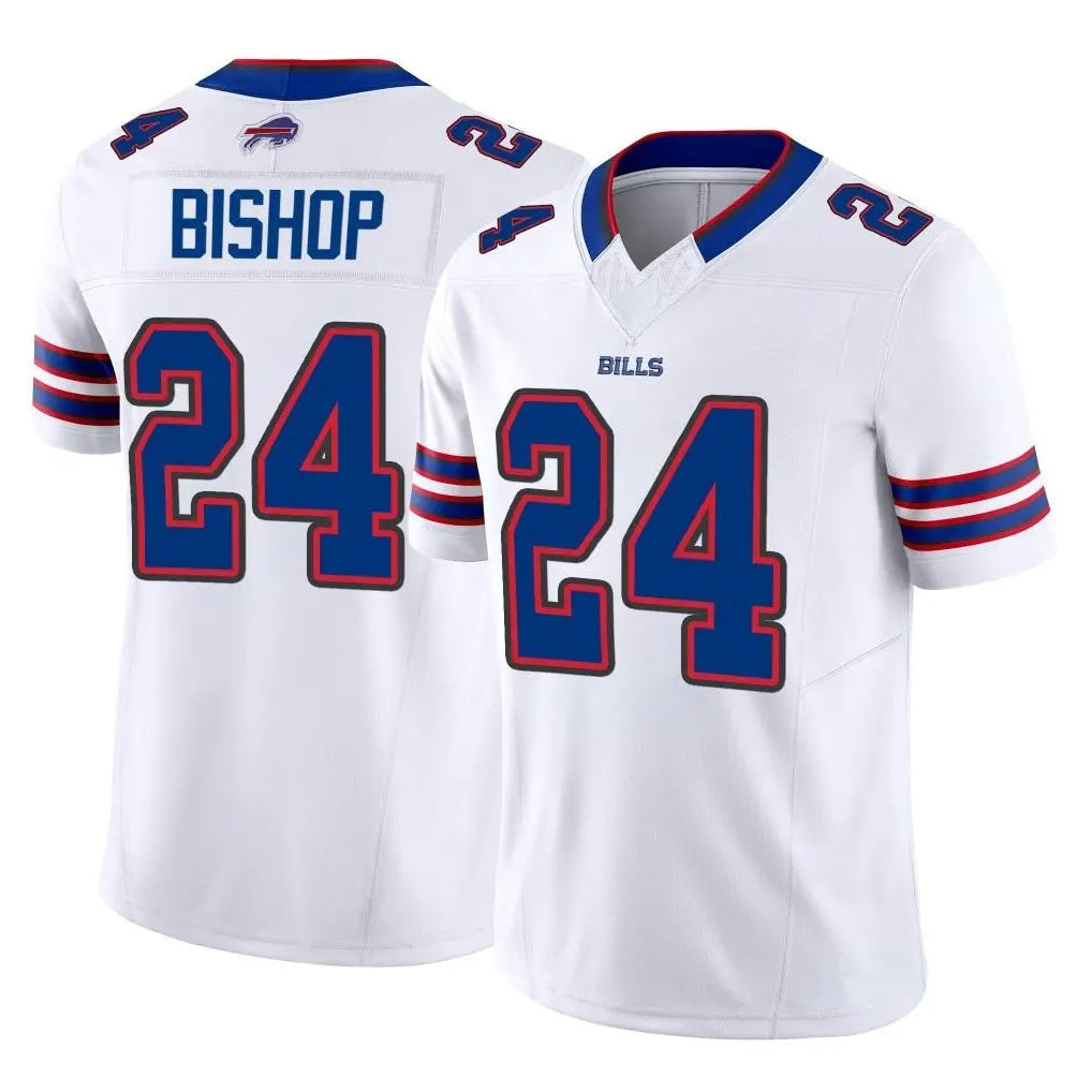 Punc B.Bills #24 Cole Bishop Player White Vapor F.U.S.E. Limited Stitched Jerseys