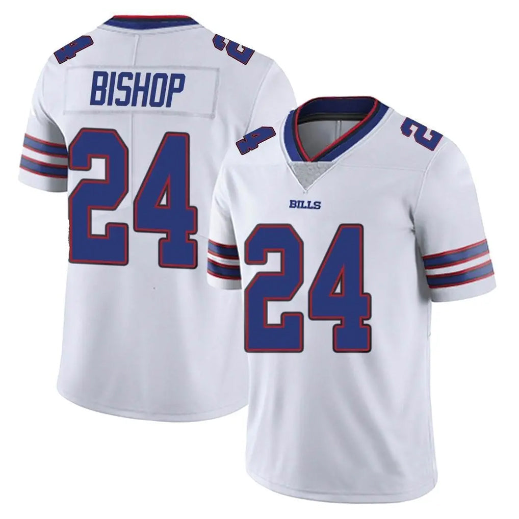 Punc B.Bills #24 Cole Bishop Player White Vapor Untouchable Limited Stitched Jerseys
