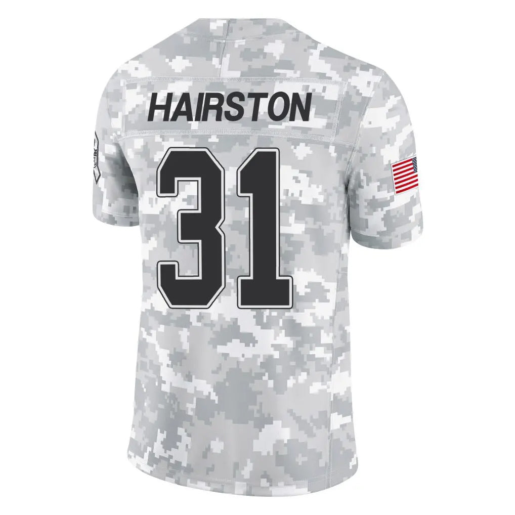 Punc B.Bills #31 Maxwell Hairston Player Arctic Camo Salute to Service Limited Stitched Jerseys