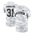 Punc B.Bills #31 Maxwell Hairston Player Arctic Camo Salute to Service T-Shirt Hoodies Stitched Jerseys