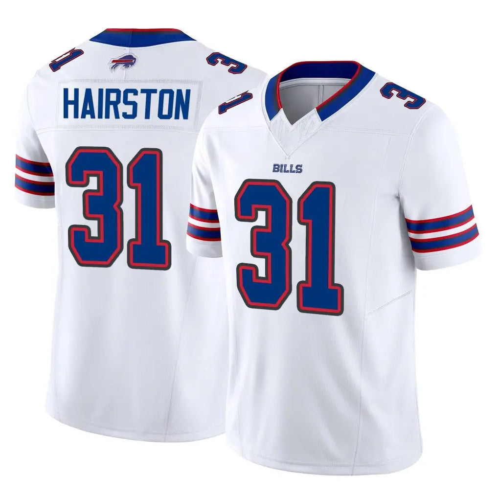 Punc B.Bills #31 Maxwell Hairston Player White Vapor F.U.S.E. Limited Home Game Stitched Jerseys