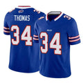 Punc B.Bills #34 Thurman Thomas Player Royal Vapor F.U.S.E. Limited Home Game Stitched Jerseys