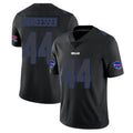 Punc B.Bills #44 Joe Andreessen Player Black Impact Limited Home Game Stitched Jerseys