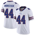 Punc B.Bills #44 Joe Andreessen Player White Vapor Untouchable Limited Stitched Jerseys