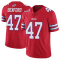 Punc B.Bills #47 Christian Benford Player Red Vapor Untouchable Limited Stitched Jerseys