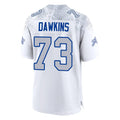 Punc B.Bills #73 Dion Dawkins Benford Player White Rivalries Collection Limited Stitched Jerseys
