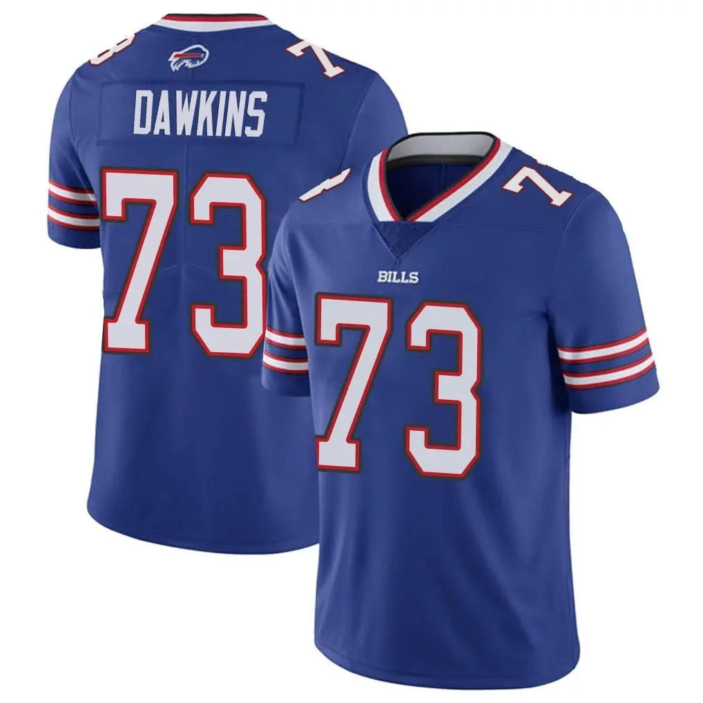 Punc B.Bills #73 Dion Dawkins Player Royal Vapor Untouchable Limited Stitched Jerseys