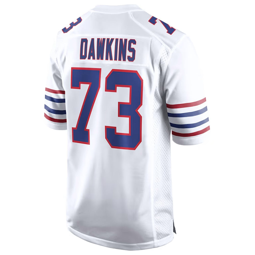 Punc B.Bills #73 Dion Dawkins Player White Alternate Limited Home Game Stitched Jerseys