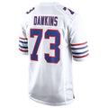 Punc B.Bills #73 Dion Dawkins Player White Alternate Limited Home Game Stitched Jerseys