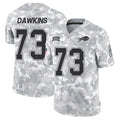Punc B.Bills #73 Dion Dawkins Player Arctic Camo Salute to Service Limited  Stitched Jerseys