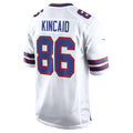 Punc B.Bills #86 Dalton Kincaid Player White Home Game Stitched Jerseys
