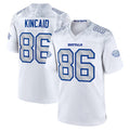 Punc B.Bills #86 Dalton Kincaid Player White Rivalries Collection Game Stitched Jerseys