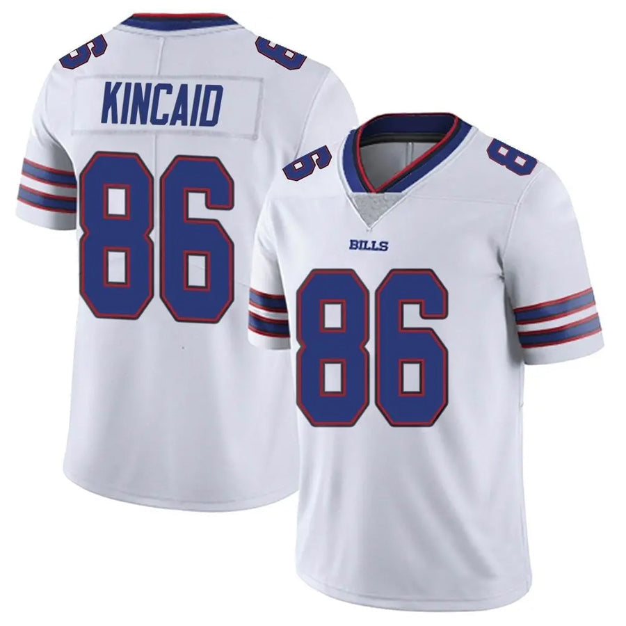 Punc B.Bills #86 Dalton Kincaid Player White Vapor F.U.S.E. Limited  Stitched Jerseys