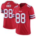 Punc B.Bills #88 Dawson Knox Player Red Vapor Untouchable Limited Stitched Jerseys