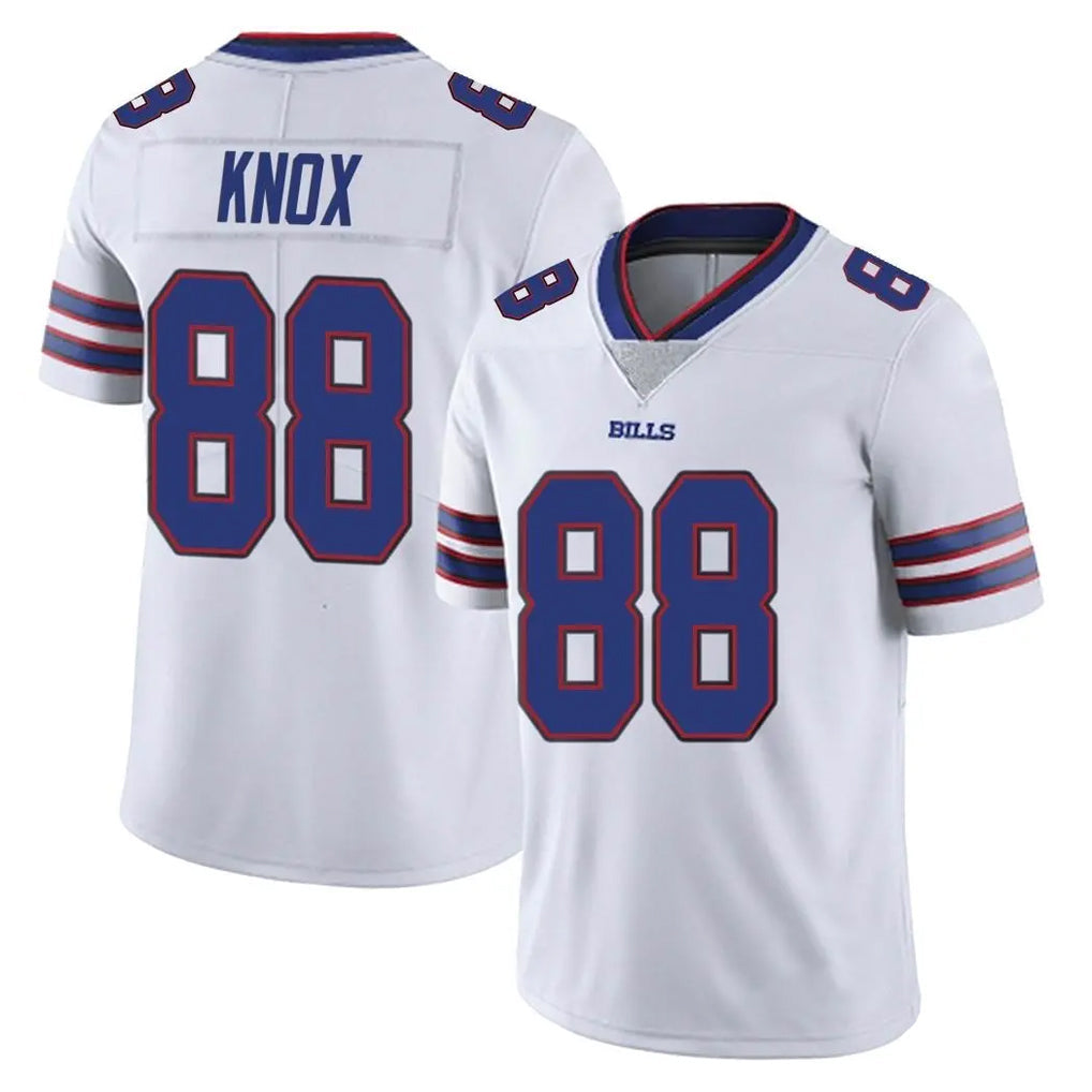 Punc B.Bills #88 Dawson Knox Player White Vapor Untouchable Limited Stitched Jerseys
