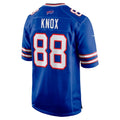 Punc B.Bills #88 Dawson Knox Royal Game Stitched Jerseys