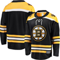 Punc B.Bruins Black Home Premium Stitched Jersey