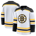 Punc B.Bruins White Away Premium Stitched Jerseys