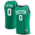Punc B.Celtics #0 Jayson Tatum  Kelly Green Fast Break Replica Jerseys - Icon Edition