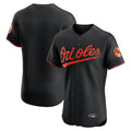 Punc B.Orioles Black Limited Elite Home Game Blank Player Stitched Jerseys