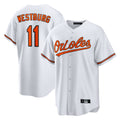 Punc B.Orioles #11 Jordan Westburg Player White Home Game Stitched Jerseys