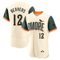 Punc B.Orioles #12 Dylan Beavers Player Cream 2026 City Connect Limited Elite Home Game Stitched Jerseys