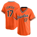 Punc B.Orioles #17 Colton Cowser Player Orange T-shirt Limited Home Game Stitched Jerseys